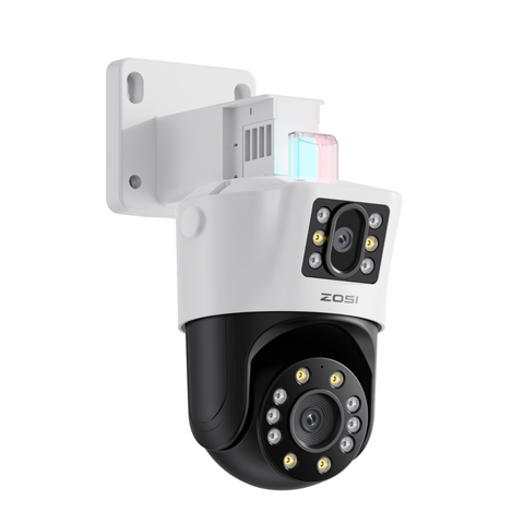 C298 Dual-Lens PT PoE Camera