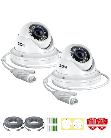 C429 2pack 5MP Add-on PoE Camera + 60ft Ethernet Cable