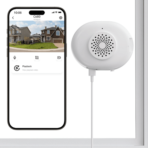 C680 3MP Window Camera With 2.4GHz & 5GHz WiFi