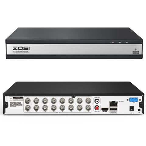 2MP 16 Channel Digital Video Recorder DVR + 2TB/4TB Hard Drive