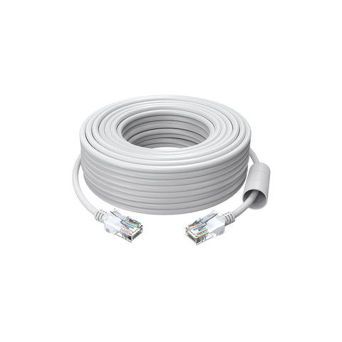 60ft Cat5e Ethernet Network Cable for PoE Security Camera