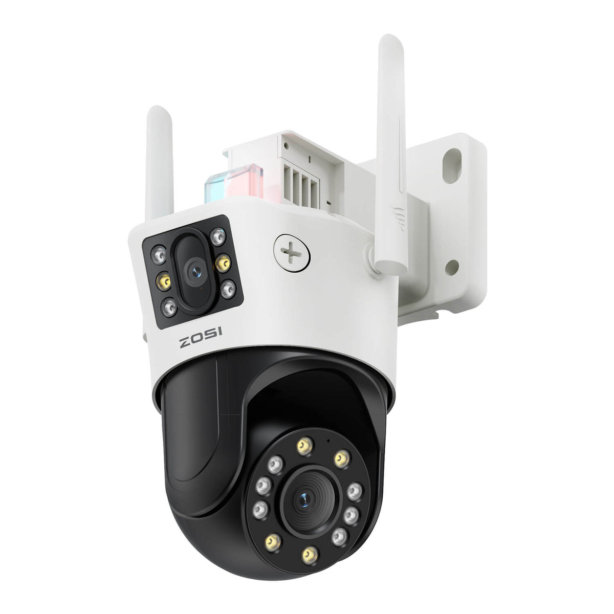 C298 2.4GHz PTZ IP Wifi Camera Dual Lens + Max Local Storage