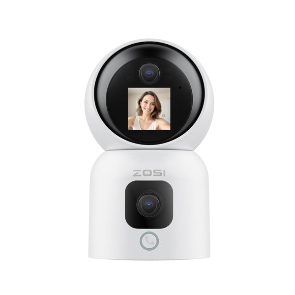 C528M 6MP 2.4GHz 5GHz WiFi Camera with Dual Lens(3MP + 3MP) + 360° Views