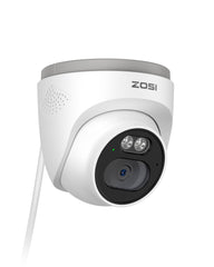 C220 4MP PoE IP Camera, Work with Zosi PoE NVR