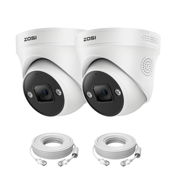 C225 5MP PoE Camera with Starlight Night Vision + 60ft Ethernet Cable