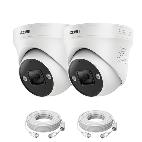 C225 5MP PoE Camera with Starlight Night Vision + 60ft Ethernet Cable