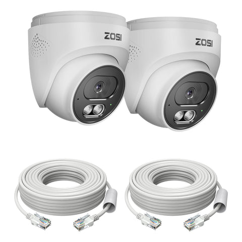 C220 2pack 4K UHD PoE Camera + 60ft Ethernet Cable