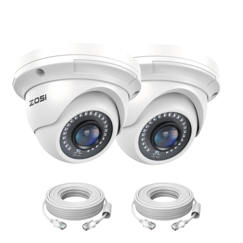 C429 2pack 5MP Add-on PoE Camera + 60ft Ethernet Cable