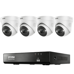C225 4K PoE Security Camera System + 4K 8CH / 16CH PoE NVR