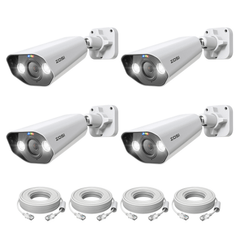 C182 4K PoE Camera with Smart Active Deterrence + 60ft Ethernet Cable