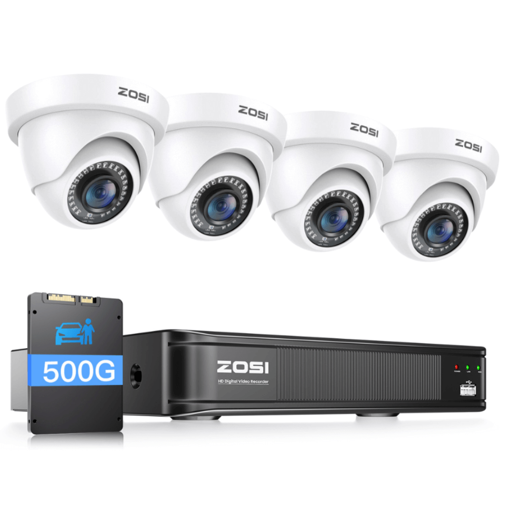 C419 1080P 8CH CCTV Security Camera System + Optional Hard Drive
