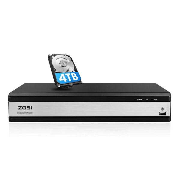 2MP 16 Channel Video Recorder DVR + 2TB/4TB Hard Drive